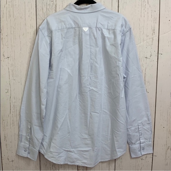 NWT Five Four Button Down Long Sleeves Blue Shirt Size XL - Picture 2 of 13
